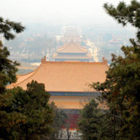 西安终南山古楼
